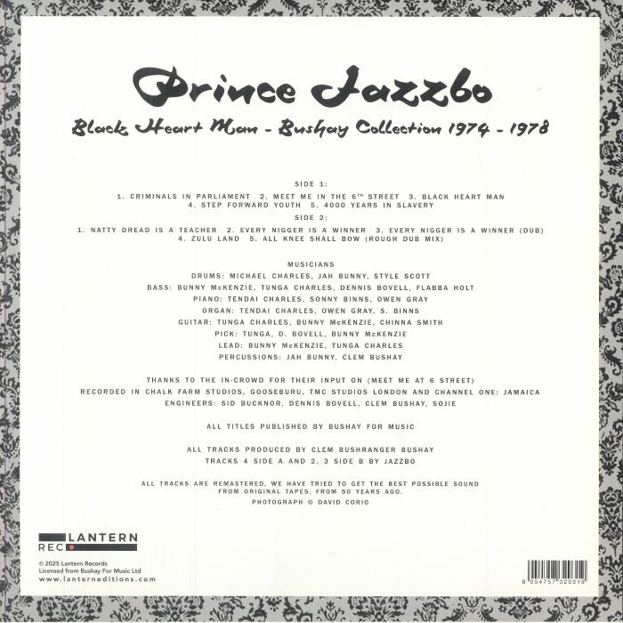 back - Prince Jazzbo - Black Heart Man
