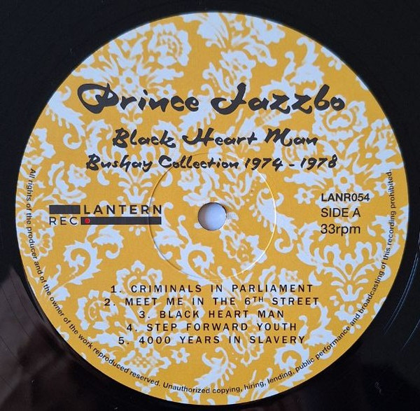 Lantern label artwork