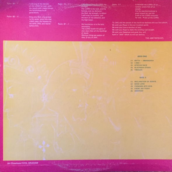 back - The Abyssinians - Satta Massagana