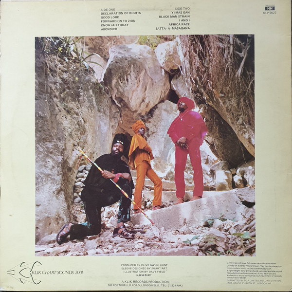 back - The Abyssinians - Forward On To Zion