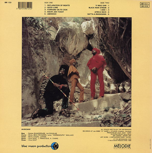 back - The Abyssinians - Forward On To Zion