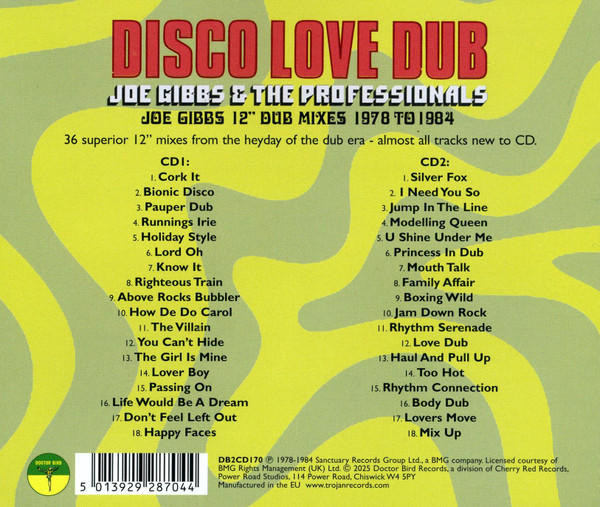 back - Joe Gibbs & The Professionals - Disco Love Dub