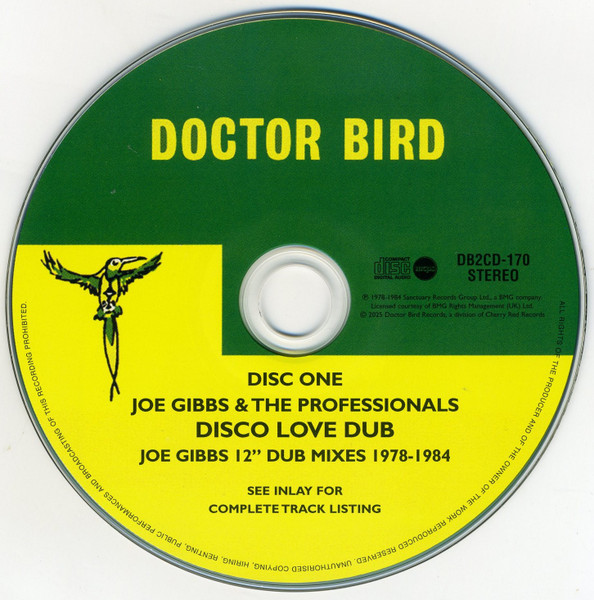 label - Joe Gibbs & The Professionals - Disco Love Dub