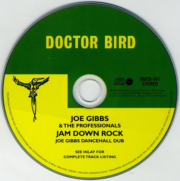 label - Joe Gibbs & The Professionals - Jam Down Rock (Joe Gibbs Dancehall Dub)