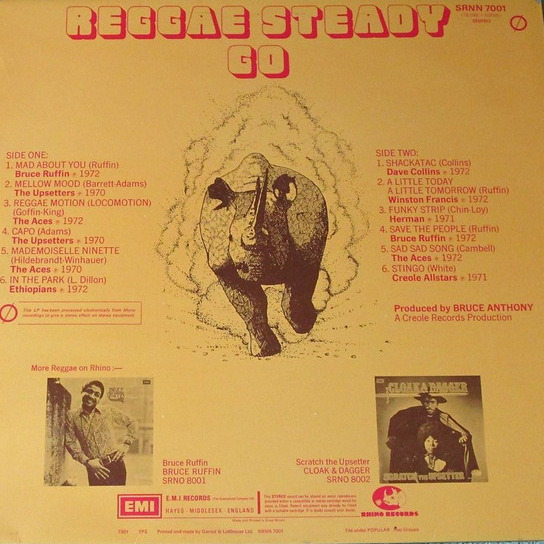 back - Various Artists - Reggae Steady Go