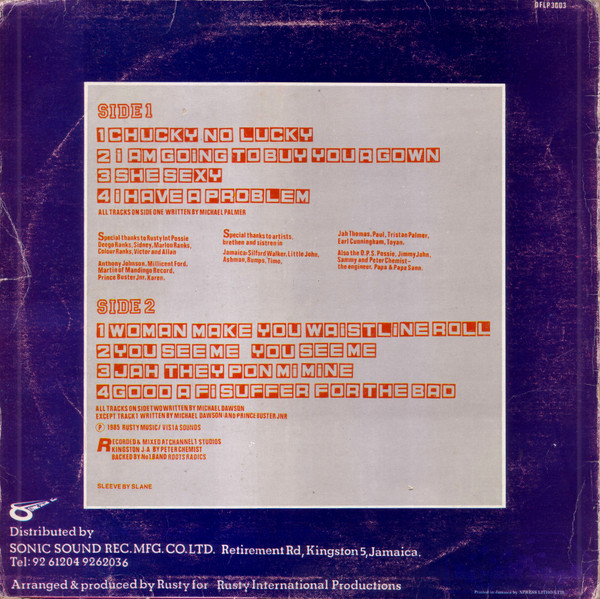 back - Michael Palmer Meets Kelly Ranks And Introducing Prince Buster Jr. - At Channel One