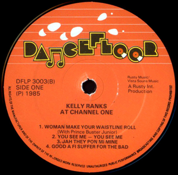 label - Michael Palmer Meets Kelly Ranks And Introducing Prince Buster Jr. - At Channel One