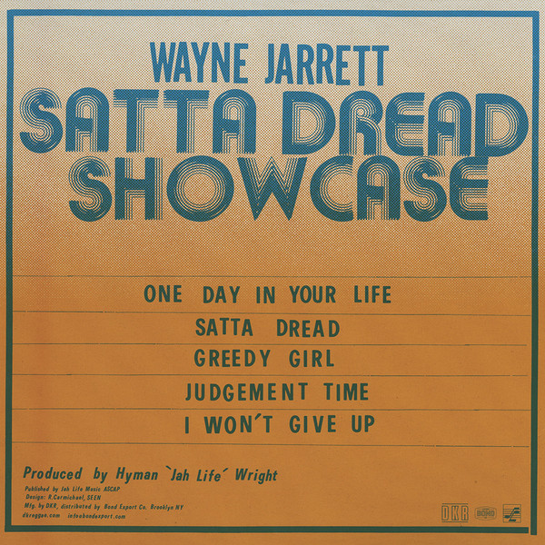 back - Wayne Jarrett - Satta Dread Showcase