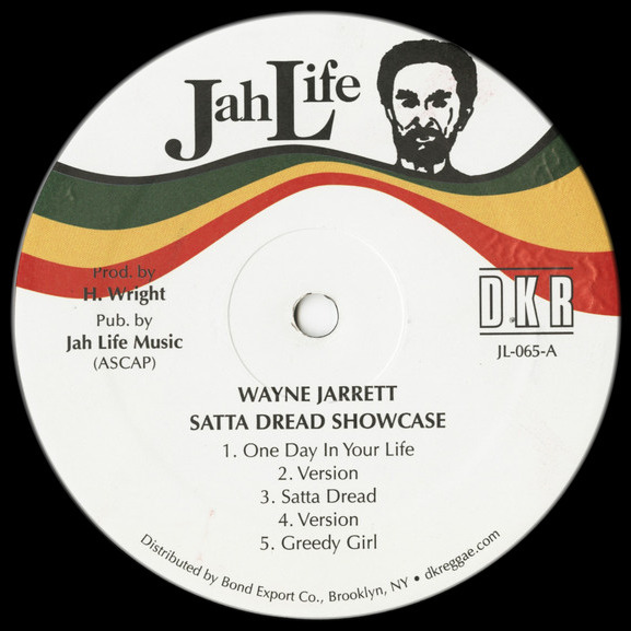 label - Wayne Jarrett - Satta Dread Showcase