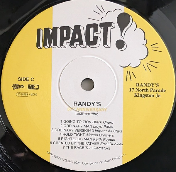 label - Various Artists - Randy's 50th Anniversary Chapter Two