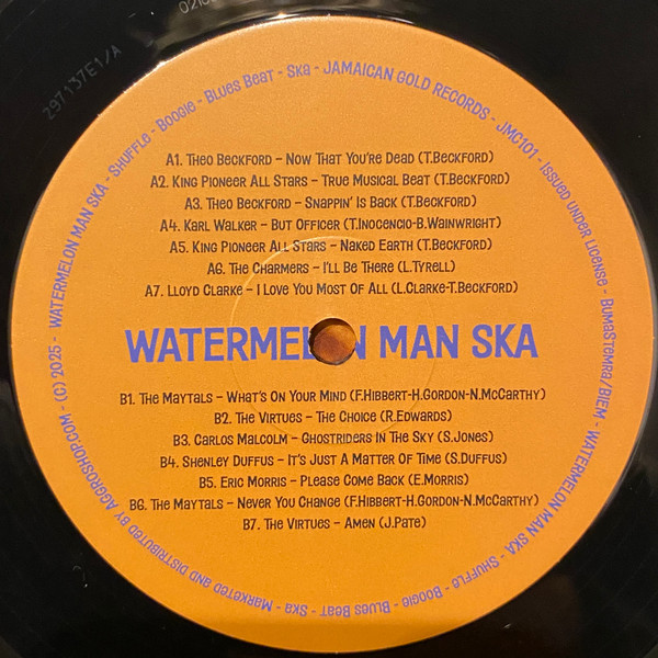 label - Various Artists - Watermelon Man Ska