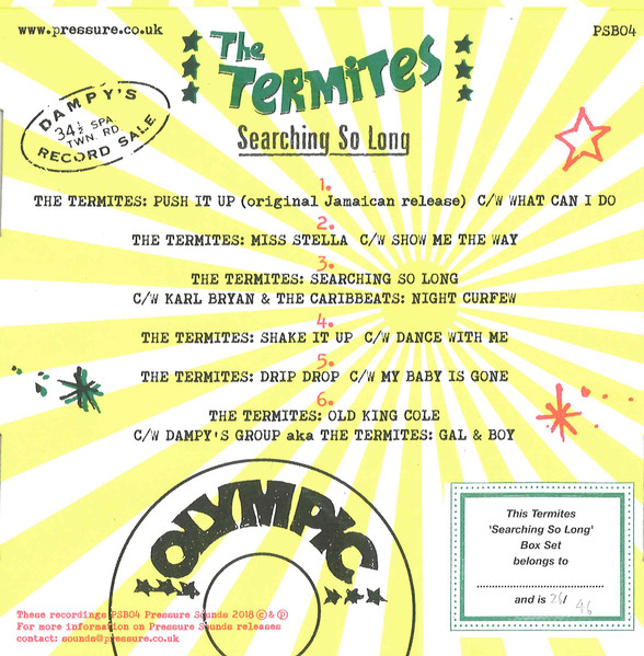 back - The Termites - Searching So Long