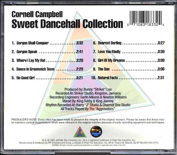 back - Cornell Campbell - Sweet Dancehall Collection