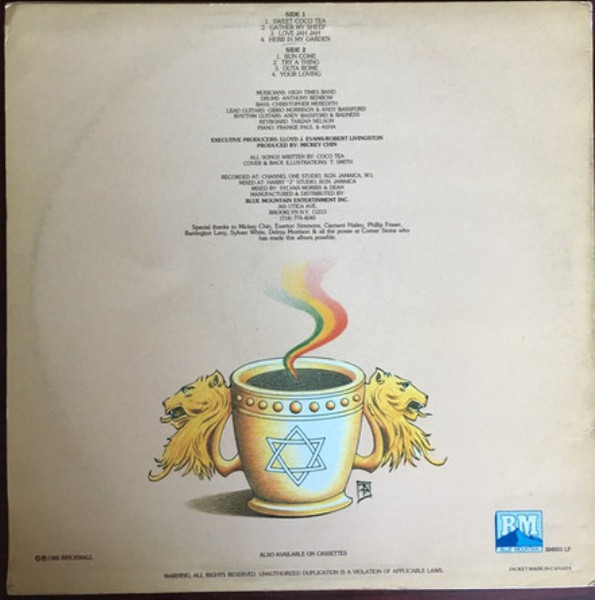 back - Cocoa Tea - Sweet Sweet Coco Tea
