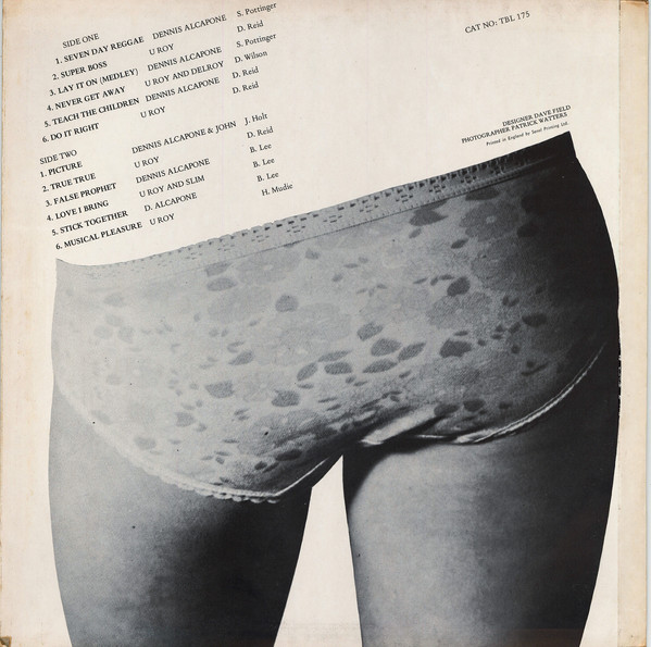 back - U Roy & Dennis Alcapone - Version Galore Vol 2