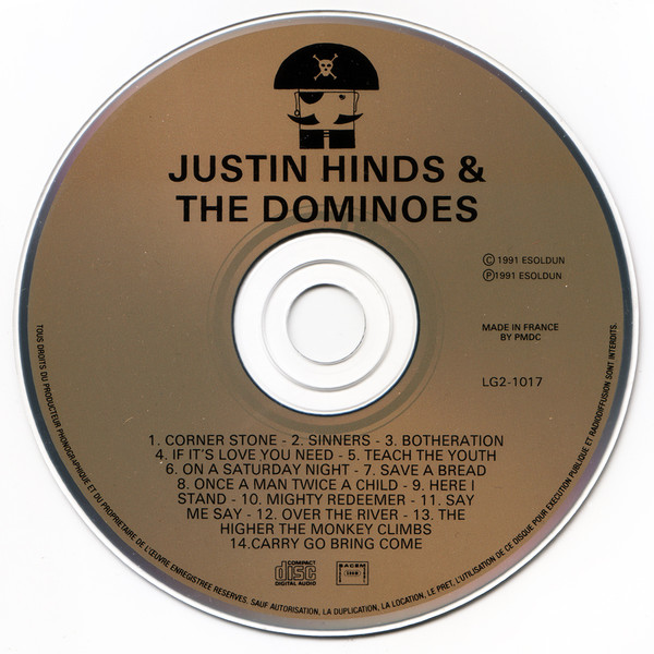 label - Justin Hinds & The Dominoes - Early Recordings