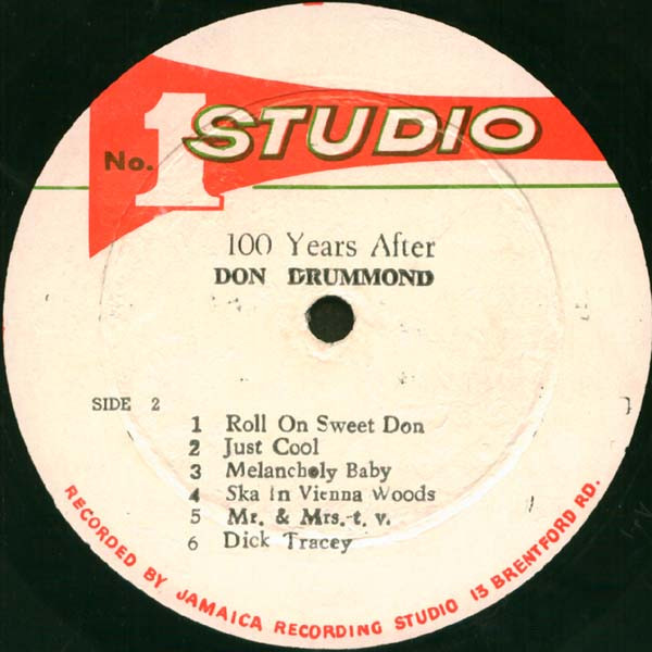 label - Don Drummond - 100 Years After