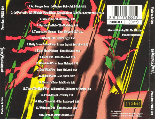 back - Enos McLeod & Friends - Reggae Mix-Tures