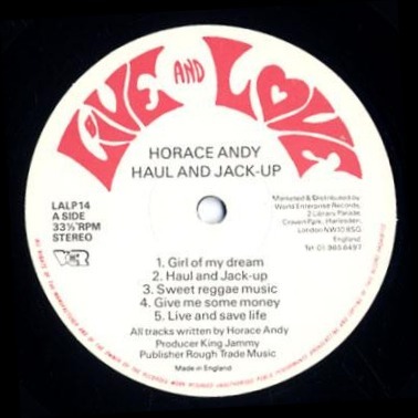 Live And Love label artwork