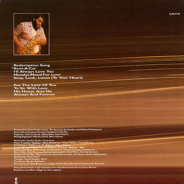 back - Dean Fraser - Pumpin' Air