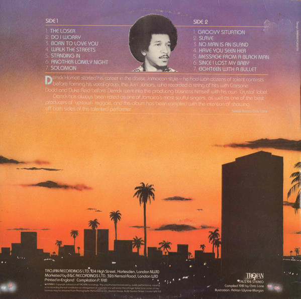back - Derrick Harriott - Songs For Midnight Lovers