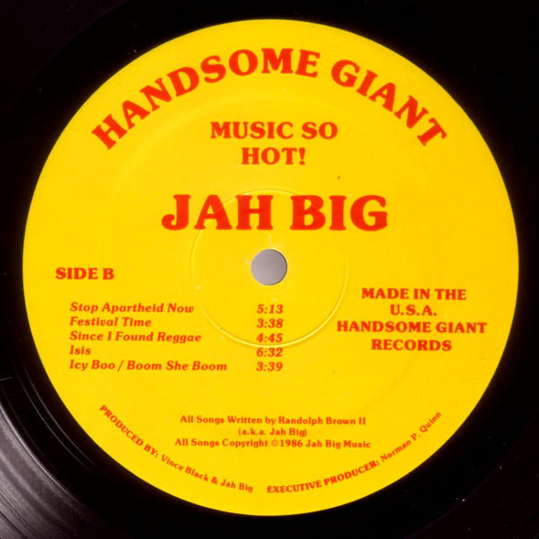 Handsome Giant label artwork