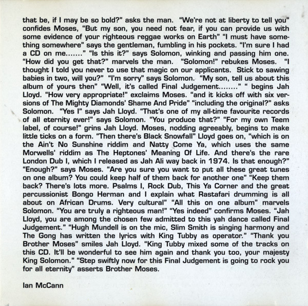 inner - Jah Lloyd - Final Judgement