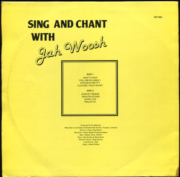back - Jah Woosh - Sing And Chant Jah Woosh