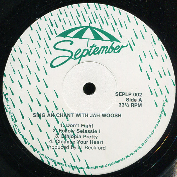 September label artwork