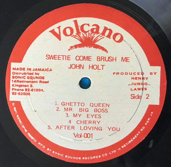 label - John Holt - Sweetie Come Brush Me