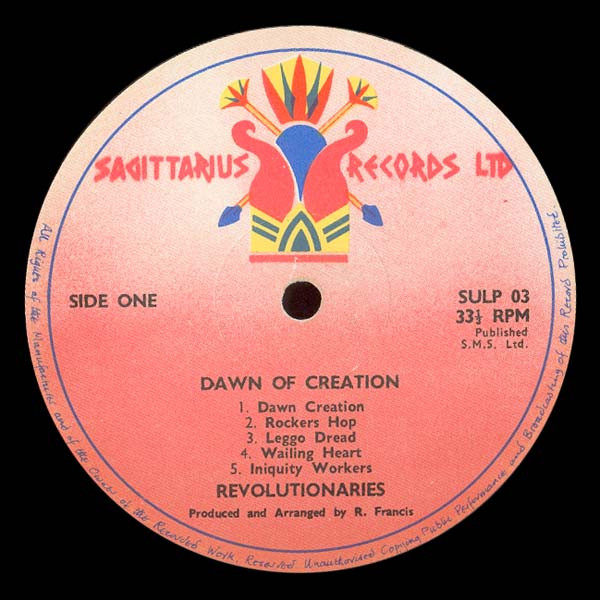 Sagittarius label artwork