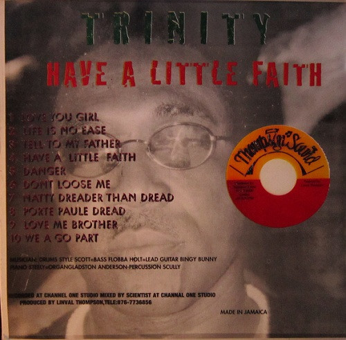 back - Trinity - Have A Little Faith