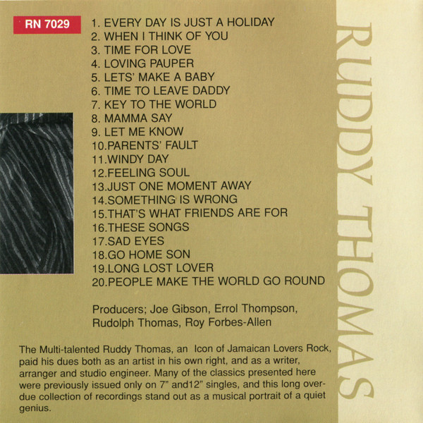 inner - Ruddy Thomas - Greatest Hits