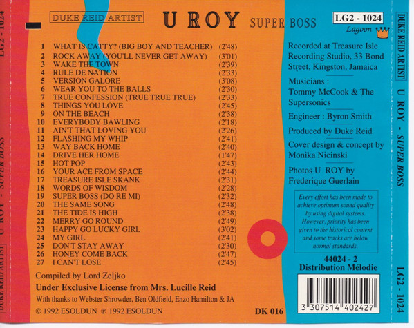 back - U Roy - Super Boss