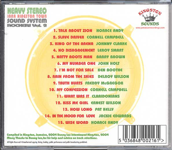 back - Various Artists - Heavy Stereo Inna Kingston Town