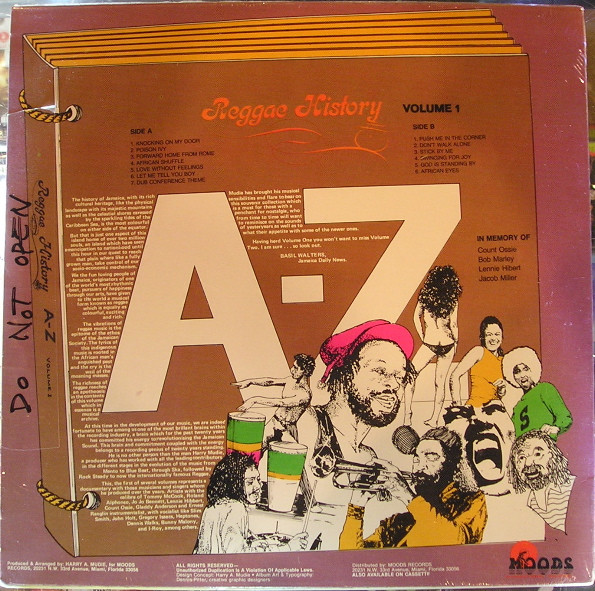 back - Various Artists - Reggae History A-Z vol 1