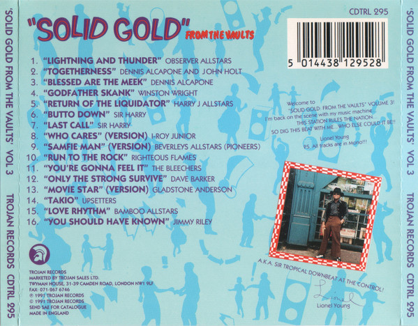 back - Various Artists - Solid Gold From The Vaults Vol 3