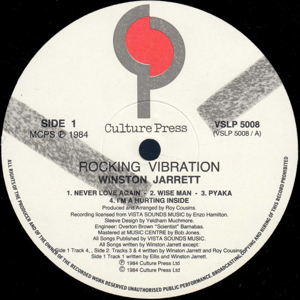 Culture Press (UK) label artwork