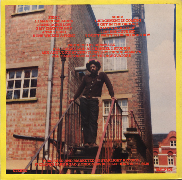 back - Johnny Clarke - I Man Come Again