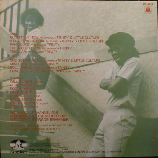 back - Trinity Featuring Little Culture - Teen Jam