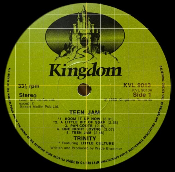 label - Trinity Featuring Little Culture - Teen Jam