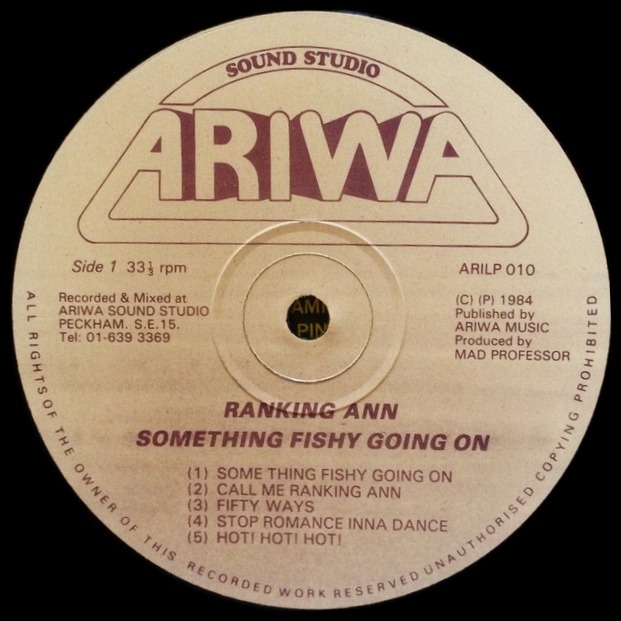 label - Ranking Ann - Something Fishy Going on