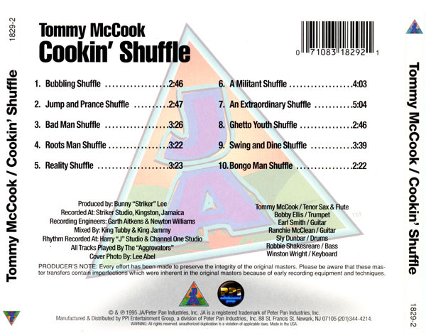 back - Tommy McCook - Cookin' Shuffle