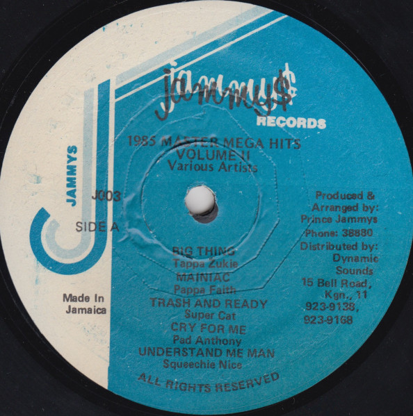 label - Various Artists - 1985 Master Mega Hits Vol 2
