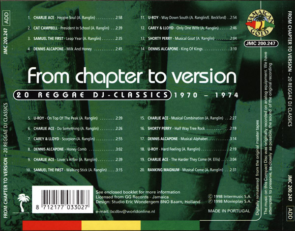 back - Various Artists - From Chapter To Version