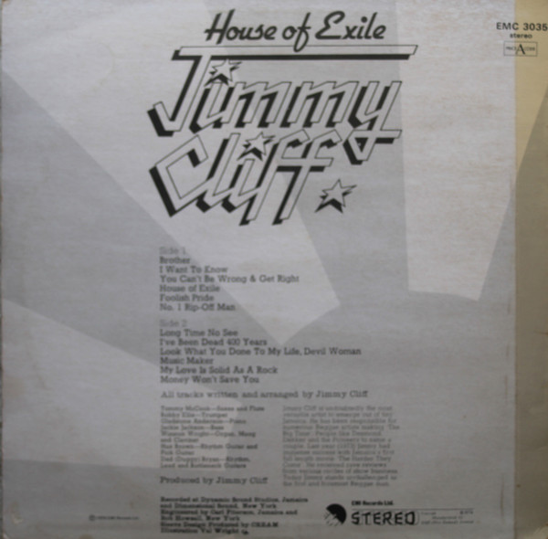 back - Jimmy Cliff - House Of Exile