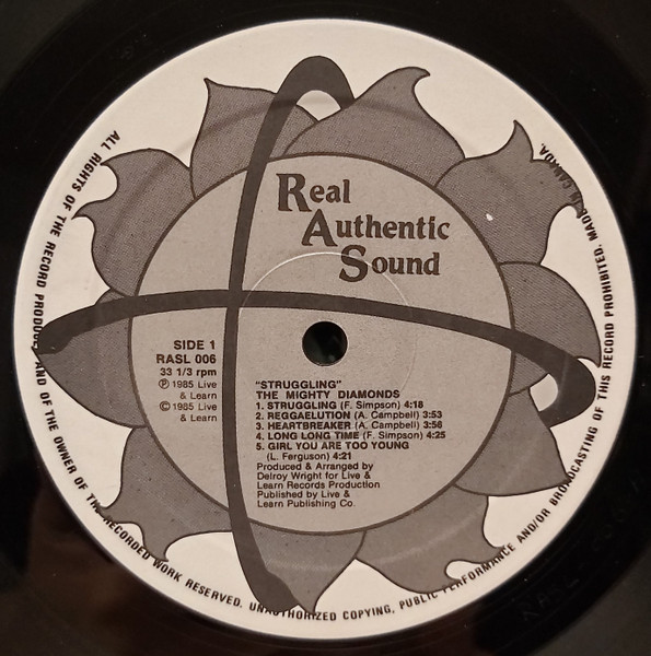 label - The Mighty Diamonds - Struggling