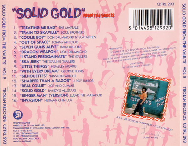 back - Various Artists - Solid Gold From The Vaults Vol 2