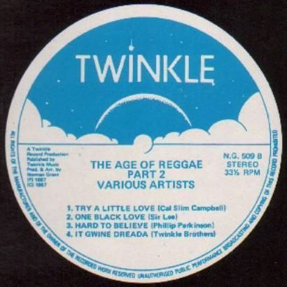 label - Various Artists - The Age Of Reggae Part 2
