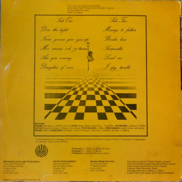 back - Winston Reedy - Dim The Light